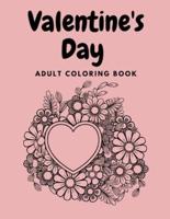 Valentine's Day Adult Coloring Book