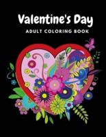 Valentine's Day Adult Coloring Book