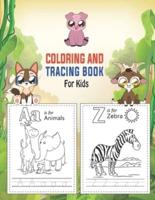 Coloring And Tracing Book For Kids