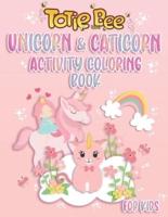 Unicorn & Caticorn Activity Coloring Book
