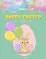 HAPPY EASTER Coloring Book for Kids