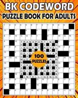 BK Codeword Puzzle Book for Adults