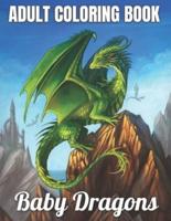 Baby Dragons An Adult Coloring Book