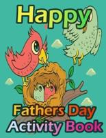 Happy Fathers Day Activity Book