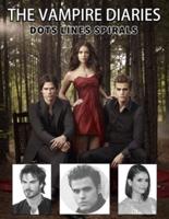 The Vampire Diaries dots lines and spirals: Vampire Diaries coloring books for adults