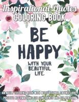 Inspirational Quotes Coloring Book