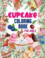Cupcake Coloring Book for Girls