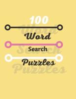 100 Word Search Puzzles