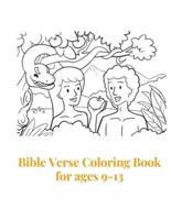 Bible Verse Coloring Book for Ages 9-13