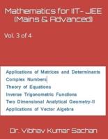 Mathematics for IIT- JEE (Mains & Advanced)