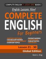 English Lessons Now! Complete English For Beginners Lesson 21 - 30 Global Edition