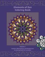 Elements of Zen Coloring Book