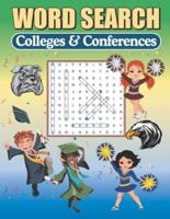 Colleges & Conferences Word Search