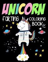 Unicorn Farting Coloring Book
