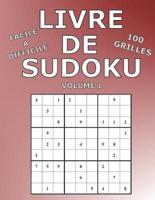 LIVRE DE SUDOKU Volume 1