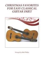 Christmas Favorites for Easy Classical Guitar Duet