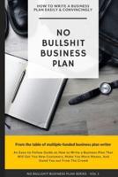 No Bullshit Business Plan