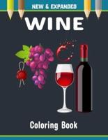 Wine Coloring Book