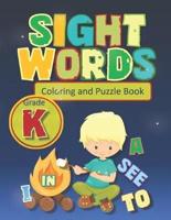 Sight Words Coloring and Puzzle Book