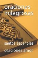 oraciones milagrosas: santos españoles