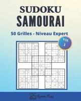 Sudoku Samourai - 50 Grilles - Niveau Expert
