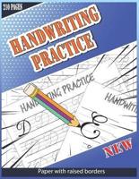 Handwriting Practice Paper With Raised Borders
