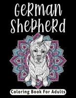 German Shepherd Coloring Book For Adults