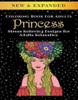 Princess - Adult Coloring Book