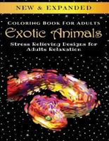 Exotic Animals - Adult Coloring Book