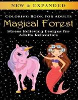 Magical Forest - Adult Coloring Book
