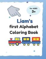 Liam's First Alphabet Coloring Book