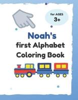 Noah's First Alphabet Coloring Book