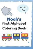 Noah's First Alphabet Coloring Book