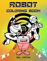 Robot Coloring Book: Coloring book for kids