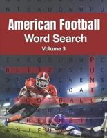American Football Word Search (Volume 3)