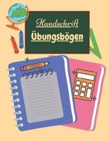 Handschrift Übungsbogen