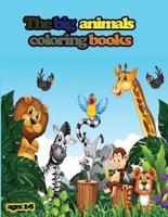The Big Animals Coloring Books 2-8