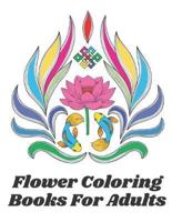 Flower Coloring Books For Adults