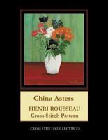 China Asters : Henri Rousseau Cross Stitch Pattern