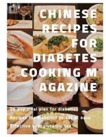 Chinese Recipes for Diabetes Cooking Magazine