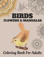 Birds Flowers & Mandalas