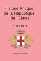 Histoire Antique De La République De Gênes