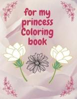 For My Princess Coloring Book