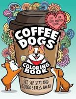 Coffee Dogs Coloring Book