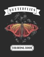 Butterflies Coloring Book