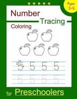 Number Tracing Coloring for Preschoolers