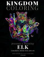 An Elk Coloring Book for Adults