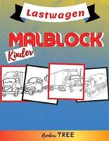 Kinder Malblock - Lastwagen