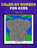 Color by Number for Kids Age 4-8