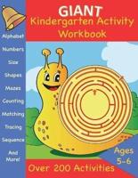 Giant Kindergarten Activity Workbook